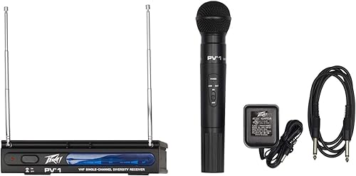Miniatura 2 de Peavey Sistema de micrófono inalámbrico PV-1 V1 HH 214.500 MHZ