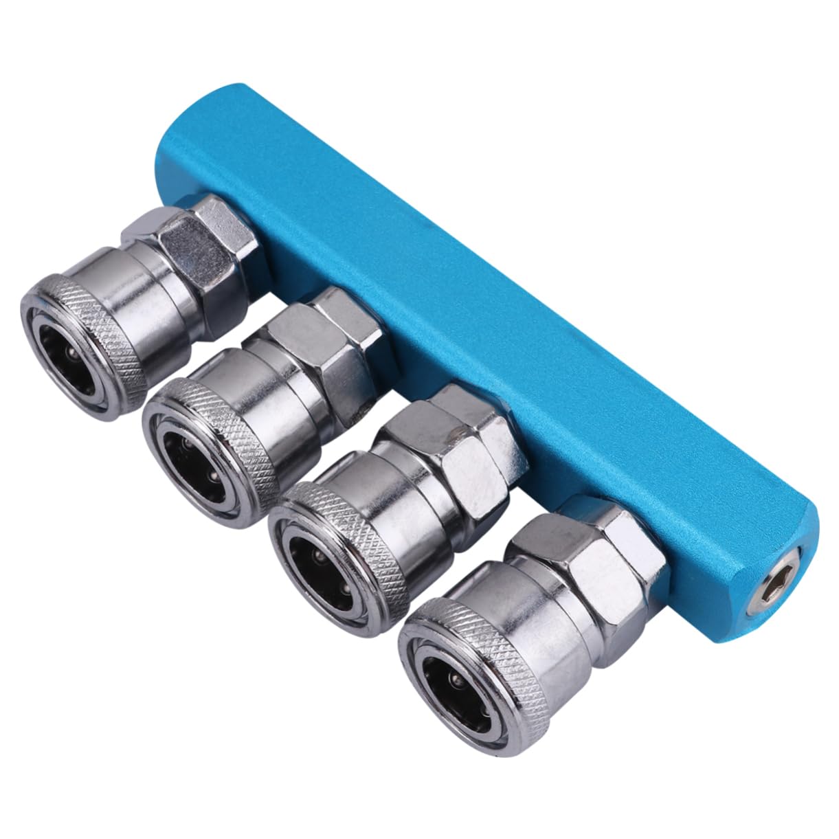Conector rápido neumático TEHAUX para compresores y mangueras de aire