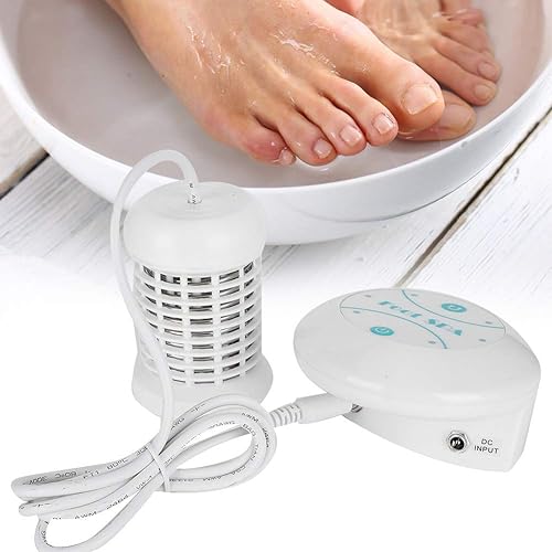 Máquina de spa de baño de pies con desintoxicación iónica, mini máquina portátil de limpieza de pies para el hogar, belleza, spa, cuidado de la