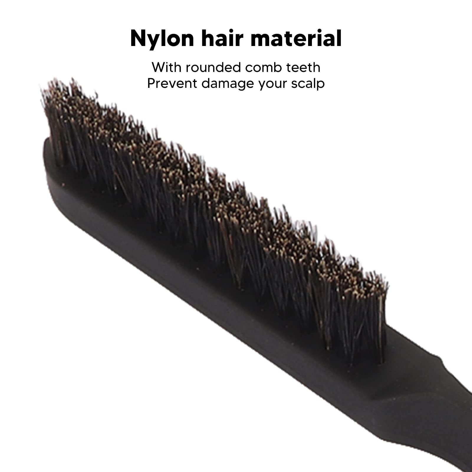 Amazon | 3本黒髪コームセット、パドルヘアコームテールコームとブラシ