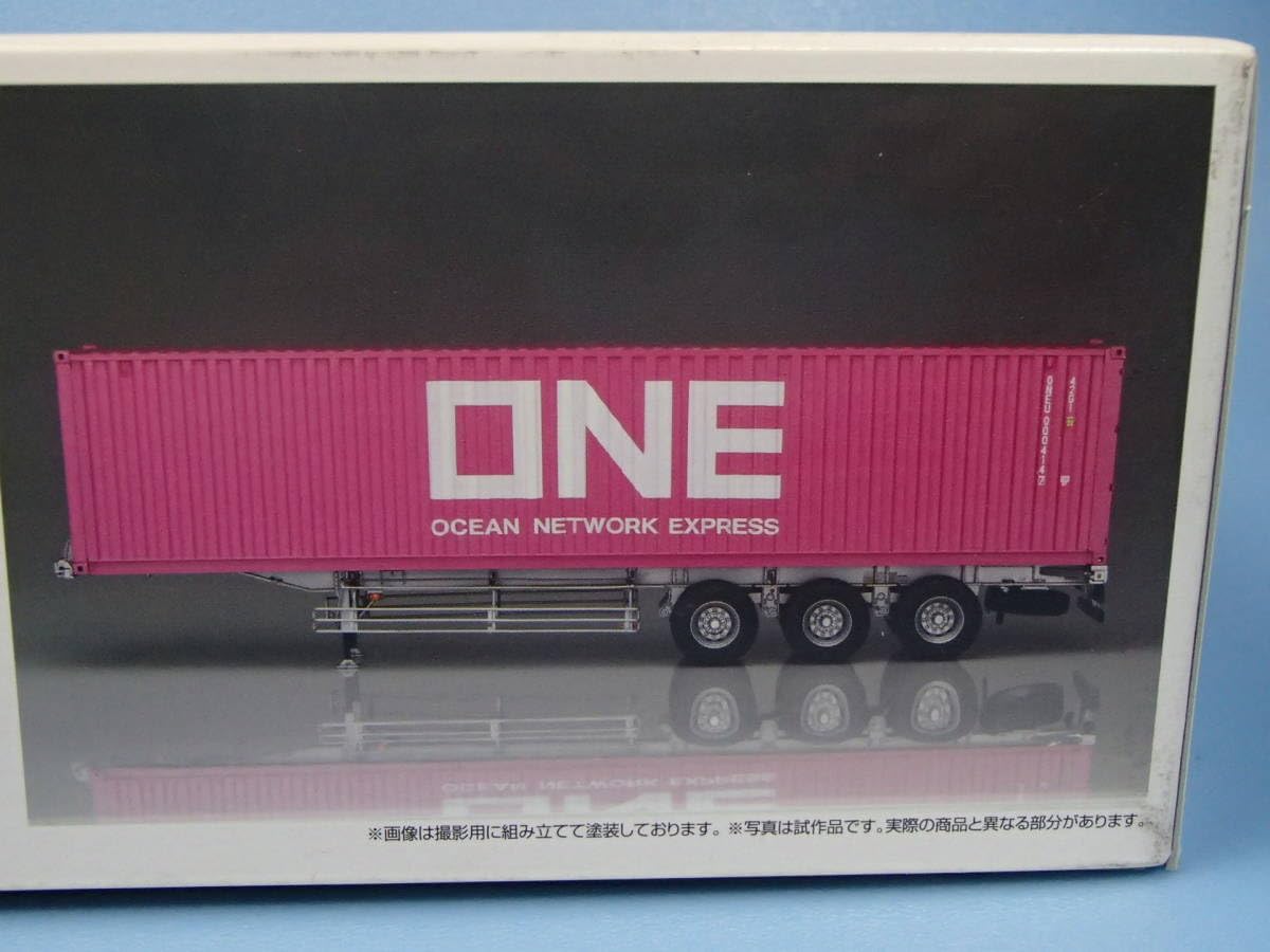 1/32 ヘビーフレイト日本トレクス コンテナセミトレーラ40フィート3軸 日本トレクス コンテナセミトレーラ40ft 3 軸/ONE ジャパン （1