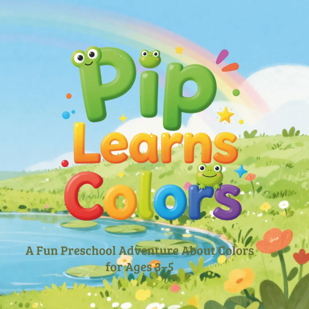 Pip Learns Colors: A Fun First Colors Book for Toddlers and Preschoolers (Pip Learning Adventures)