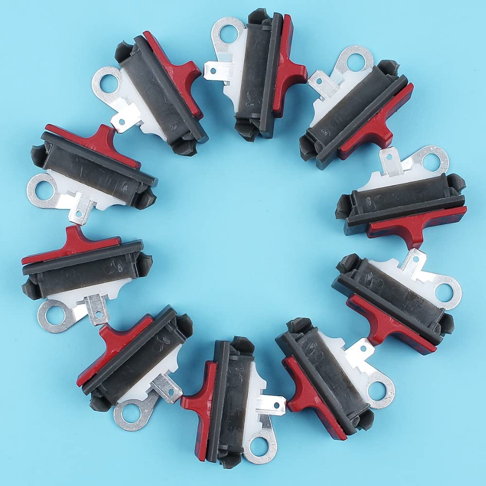 10 Pezzi Interruttore Di Arresto Per Motosega Husqvarna Compatibile 503717901 - Modelli 266 242 254 268 281 288 42 50 51 55 36