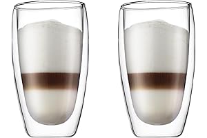 Bodum Double Wall Glass Coffee Mugs