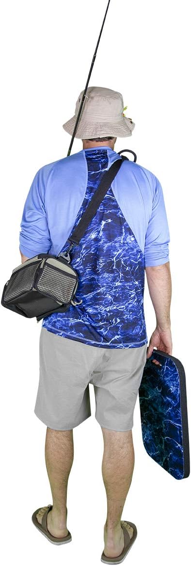 Earth Edge Mossy Oak Elements Aqua - Kneeling Pad 15"x20"x2"