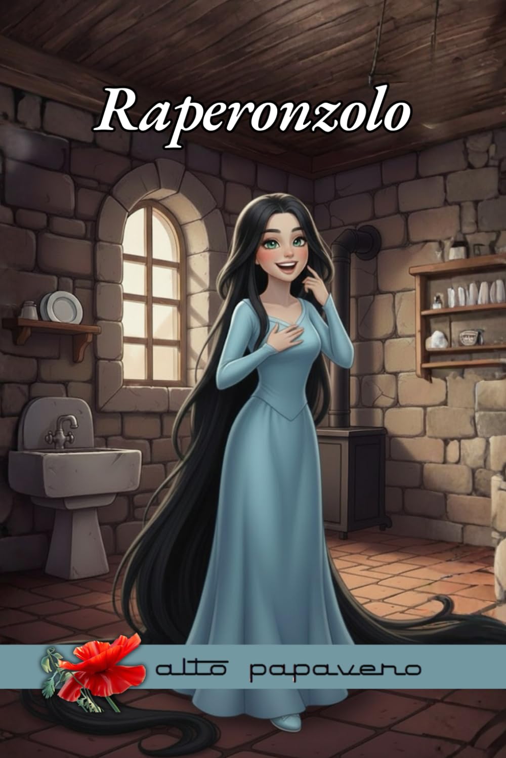 Raperonzolo: I grandi classici con pagine da colorare e giochi divertenti
