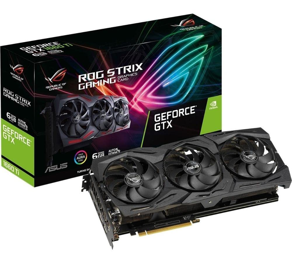 ASUS ROG Strix GeForce GTX 1660 Ti 6GB Standard Edition VR
