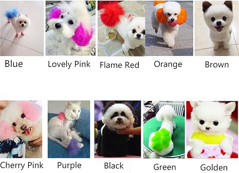 100ml Professional Pet Stain Cat Dog Hair Dye Cream, Plant Extracts Hair Dying, Fashionable Natural Pet Hair Dye, Large Capacity Dog Cats Hair Dye Cream (Blue)