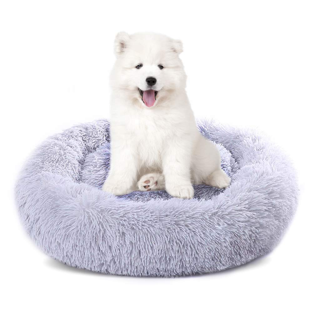 faux fur dog bed large