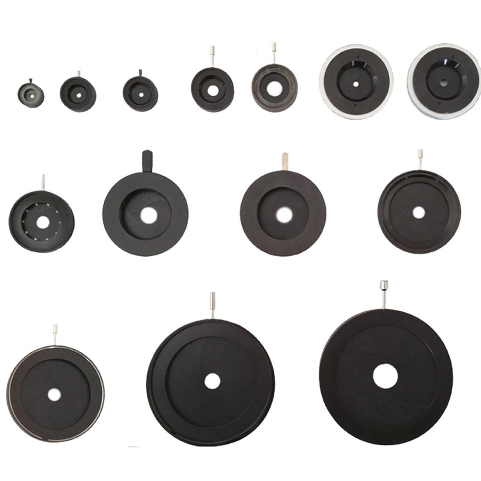 Diaphragme à Iris réglable avec précision 5-25 mm, pièces optiques mécaniques, Conditions d'éclairage exceptionnelles, Durable, sans bavures ni Points de Pression, électronique,