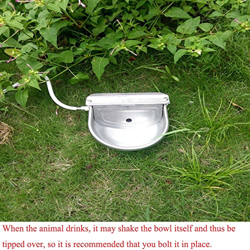 Cprosp Automatic Waterer For Livestock Stainless Steel With Float Valve thumb #7