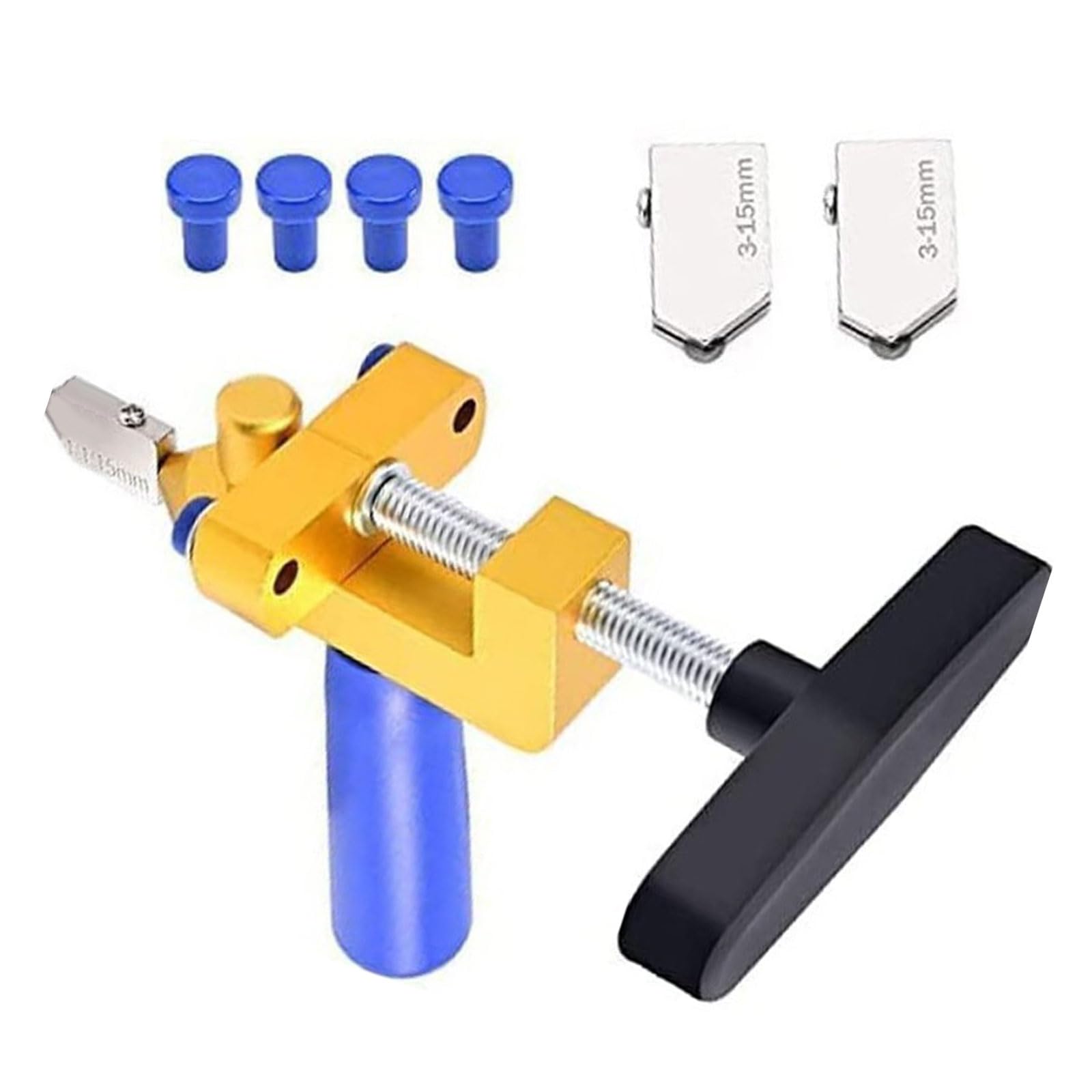 Tsophreniq 2 In 1 Manual Cutter Breaking Pliers Glass Ceramic Cutting Tool For Kitchen And Bathroom Tiling Projects Precisions Glass Cutting Tool