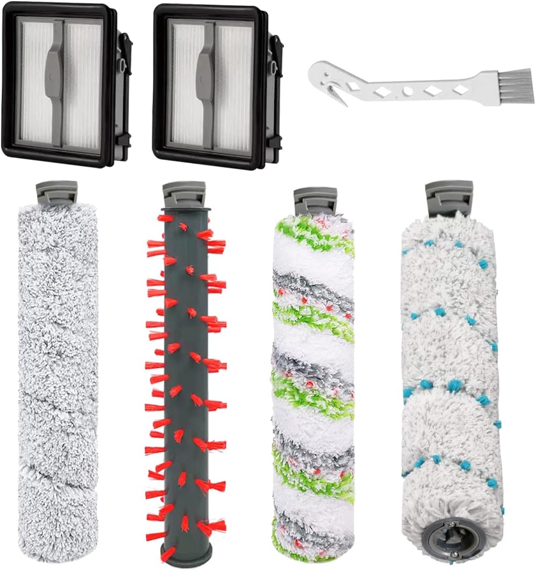 Home Times Brush Roller for Bissell CrossWave X7 Pet Pro 3011,2832Z,2955Z Multi-Surface All in One Wet-Dry Vacuum Cleaner and Filters