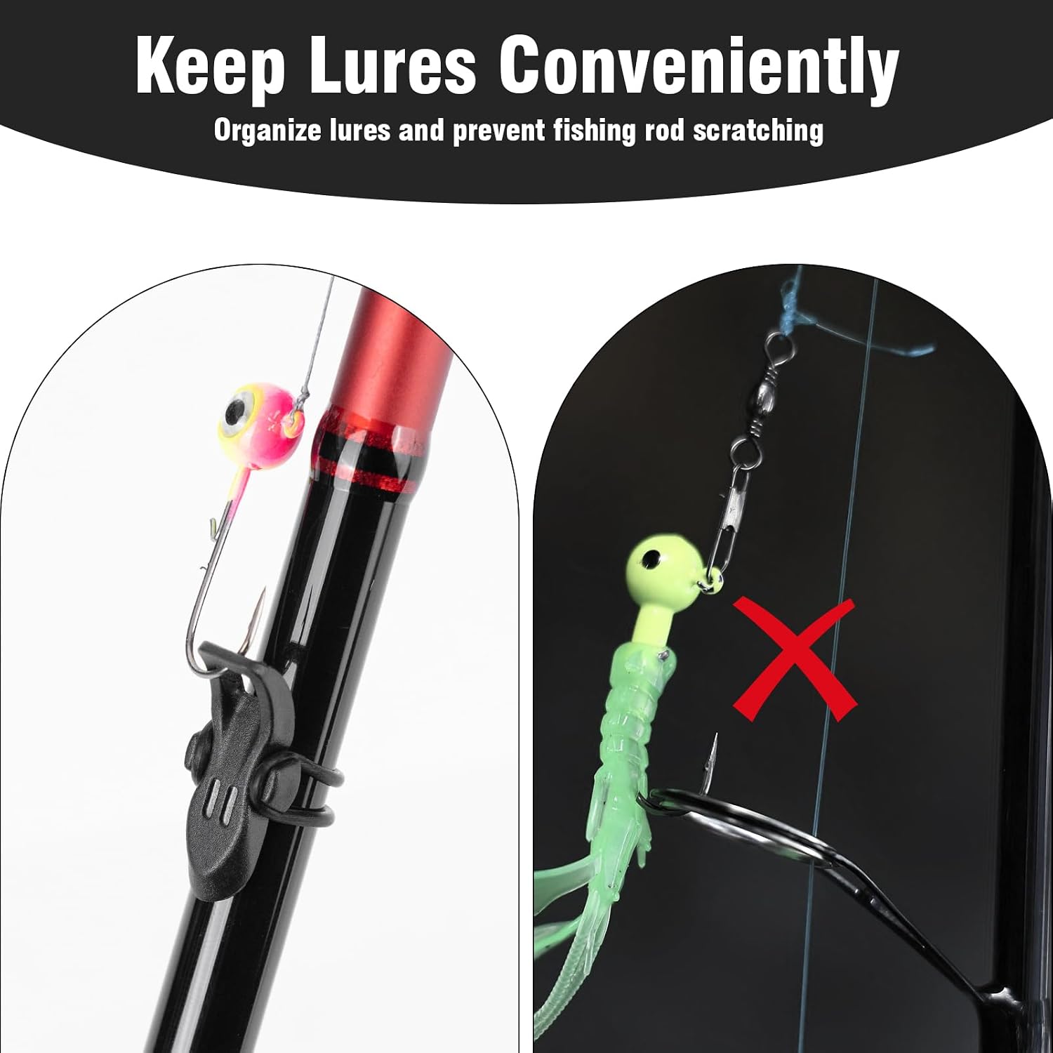 Magnetic Hook Keeper for Fishing Rod image 5
