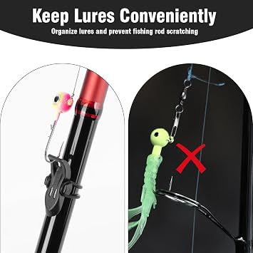 Magnetic Hook Keeper for Fishing Rod