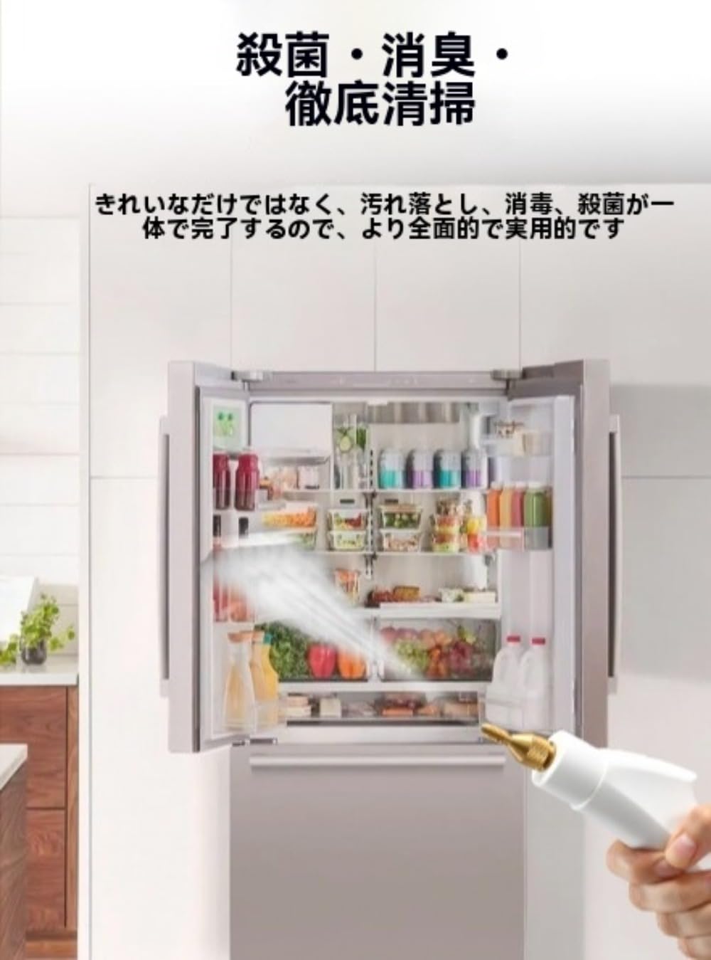 Amazon | YAKINO スチームクリーナー 高温 高圧 蒸気洗浄機 2500W 110V