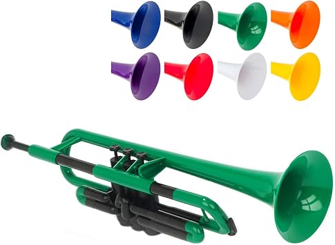 pTrumpet PTRUMPET1G Plastic Trumpet, Green