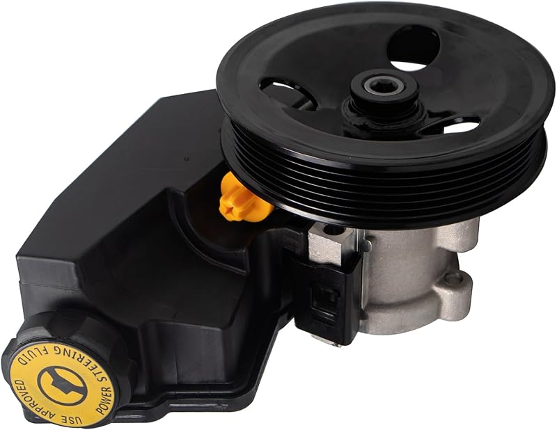 Bomba da direção hidráulica AUQDD 20-38771 com reservatório e polia para Jeep Cherokee e Wrangler L6 4.0L – 1 unidade