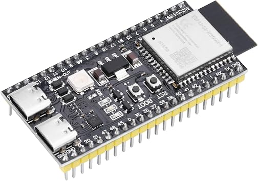 Diymore 2PCS for ESP32 S3 DevKitC 1 N16R8 for ESP32 S3 WROOM1 N16R8 Development Board WiFi Bluetooth 5.0 Mesh wifi for ESP32 S3 Module with soldered pins