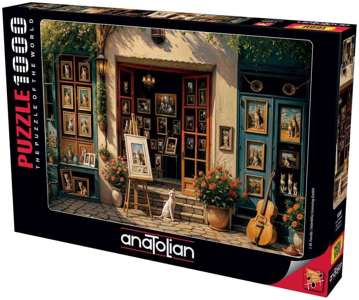 Anatolian Puzzle -Cat Gallery, 1000 Piece Puzzle, #1200