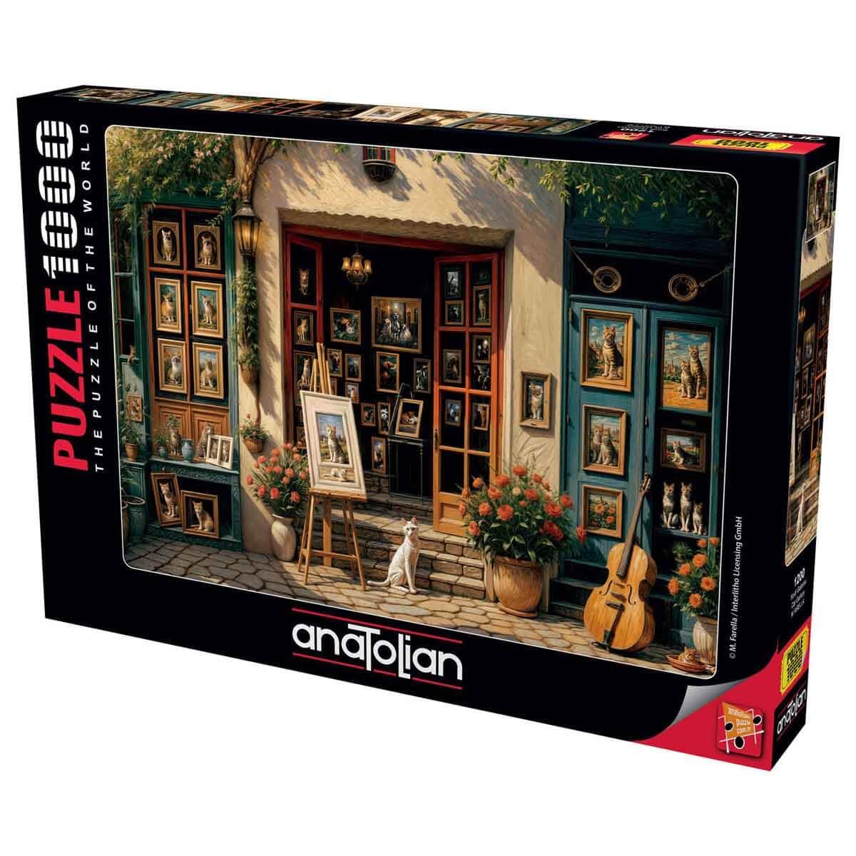 Anatolian Puzzle -Cat Gallery, 1000 Piece Puzzle, #1200