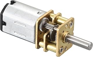 Rebower Micro Speed Reduction Gear Motor with Full Metal Gearbox [ for DIY RC Aircraft, Model Car ] - 200RPM / DC 3V / 1 Pcs