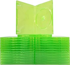 (25) Empty Standard Translucent Green Replacement Games Cases - Compatible With XBox 360 - #VGBR14XBOX
