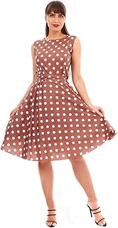 Retro Vintage Rockabilly Audery Hepburn Style 50's 40's Pin up Polka Dot...
