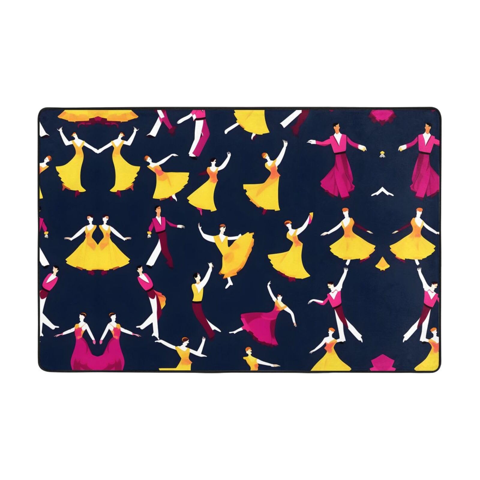 Tapis de danse amortissant et tapis super doux pour salon