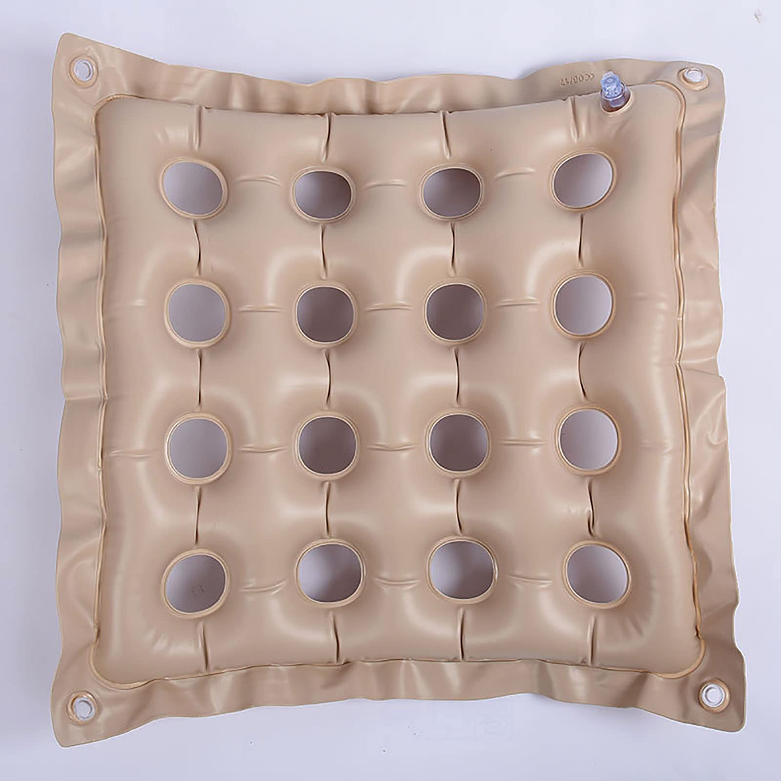 Cojín inflable portátil antiescaras para asiento de aire, cojín antiescaras, cojín inflable grueso para pacientes postrados en cama, silla de ruedas, oficina, asiento de aire para coche, antiesca