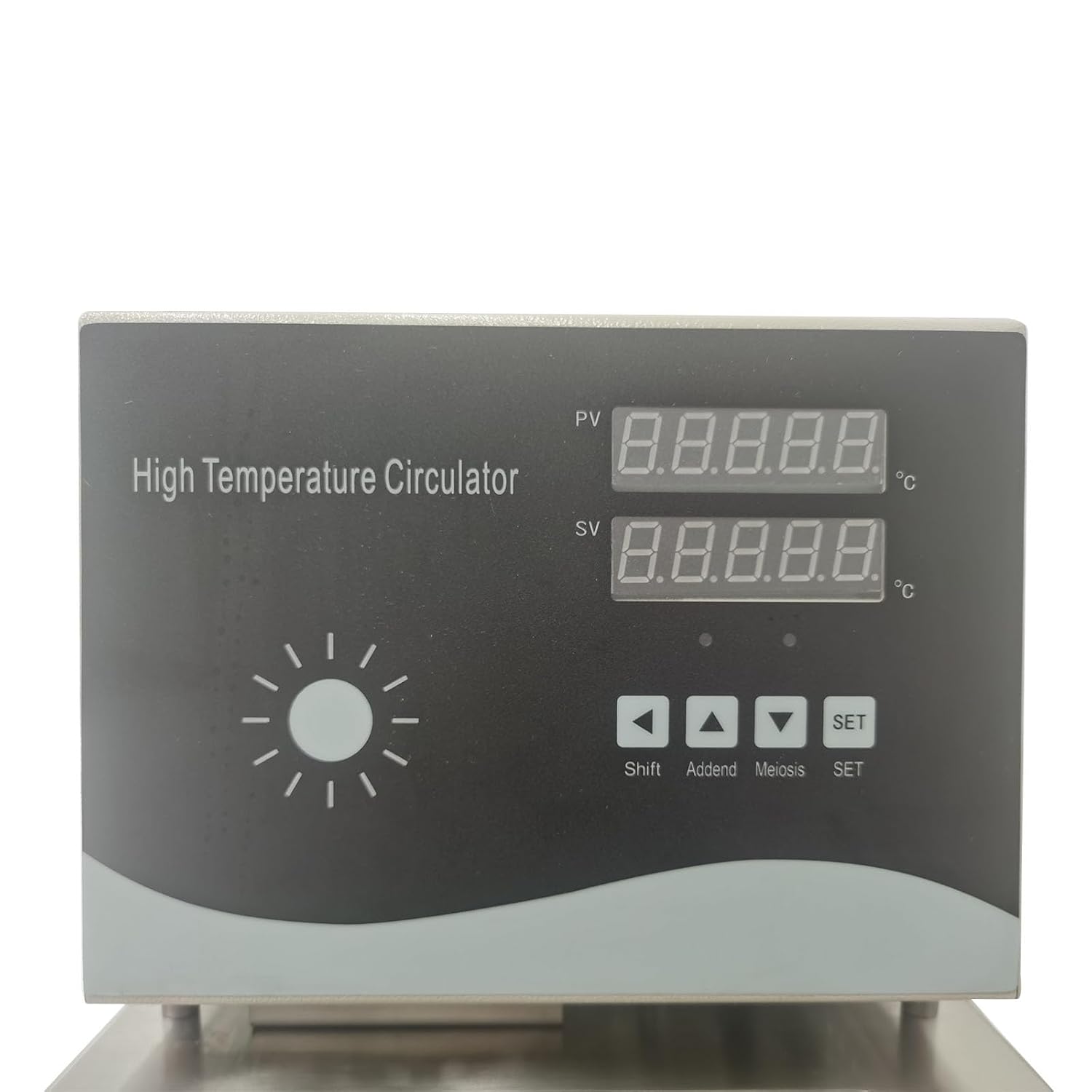 220V High-Temperature Thermostatic Oil/Water Circulating Bath with Dual Circulation,5L Digital Heater Circulator with Automatic Protection, 0-300°C, 1700W Precision Control
