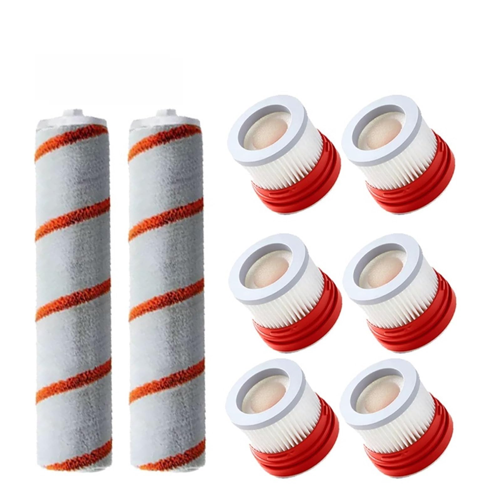Kicici Compatible With Xiaomi Dreame V8 V9 V9B V9P XR V10 V11 Wireless Handheld Vacuum Cleaner Main Brush HEPA Filter Accessories(Dark Grey)