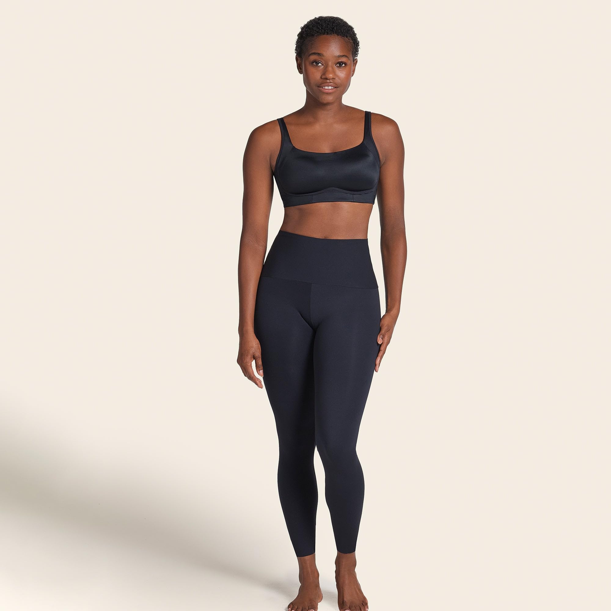 Leonisa Leggings contenitivi a Vita Alta, ad Asciugatura Rapida