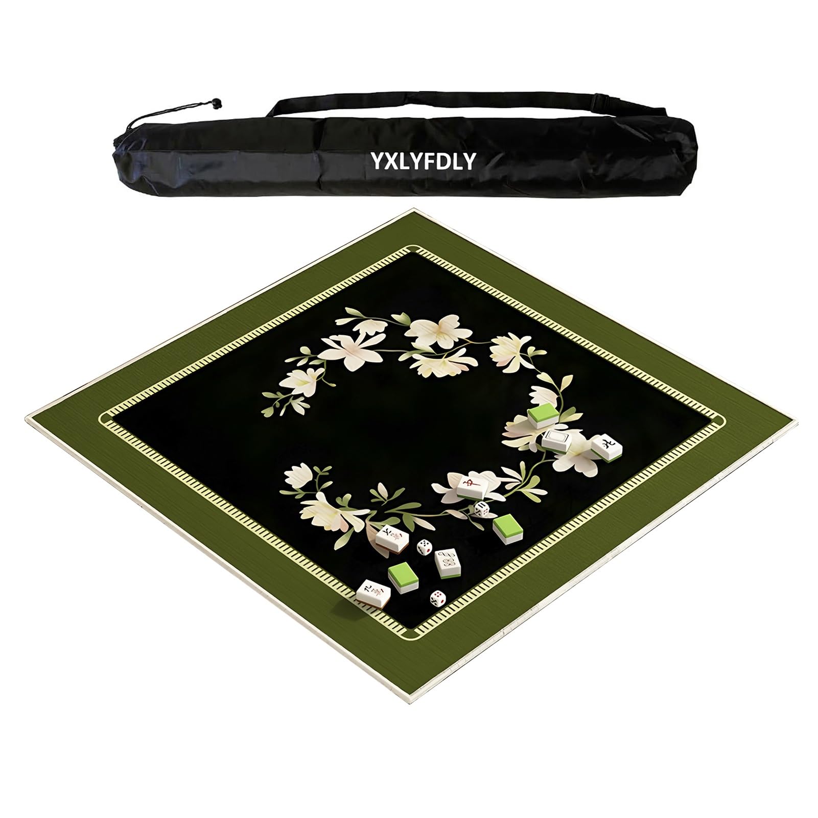 Tapis de Poker, Carré Silencieux et réduction du Bruit(95cm/37.4in)