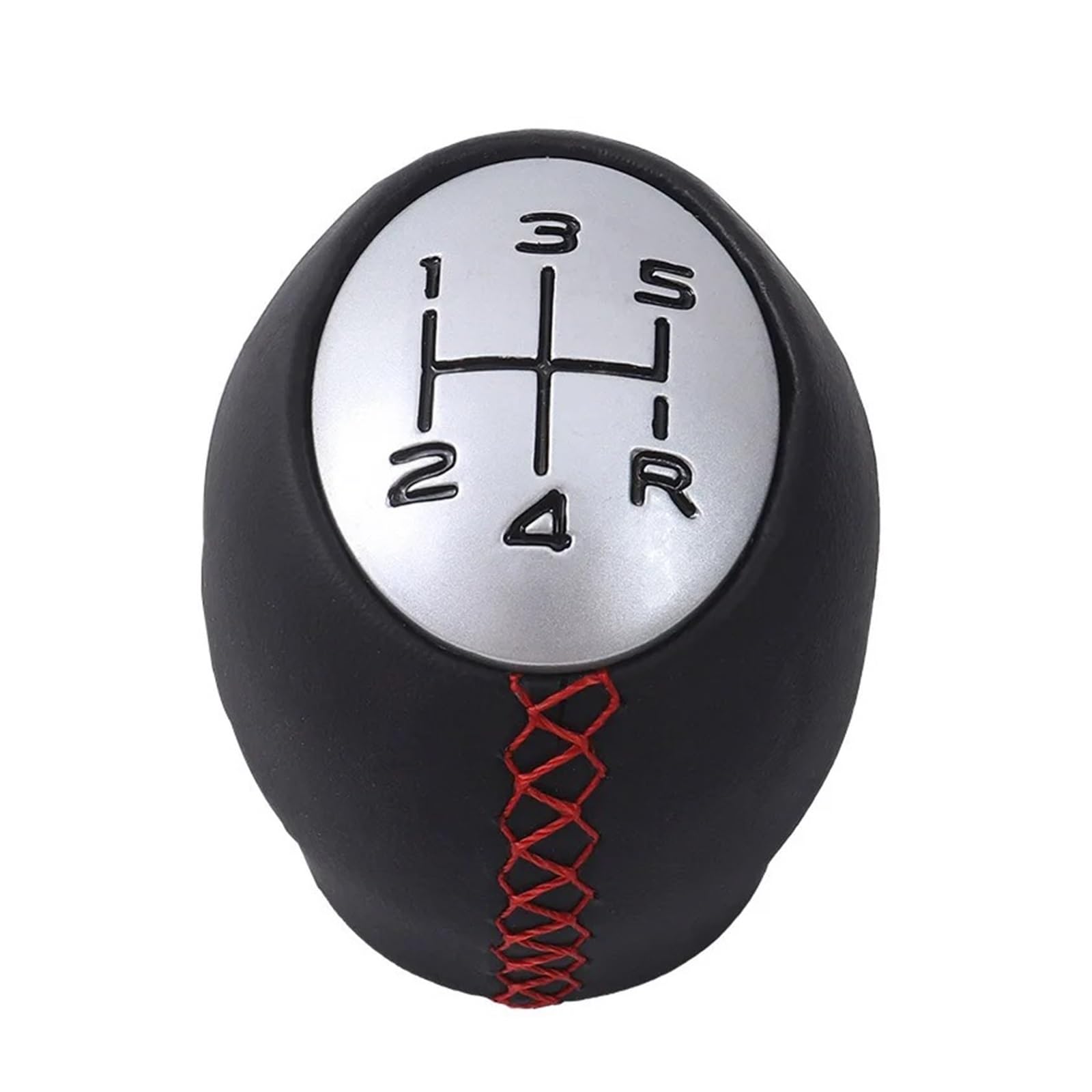 SAUANMNKTP Gearshift Knob for Nissan Interstar 6 5 Speed Gear Shift Knob(L015-red-5speed)