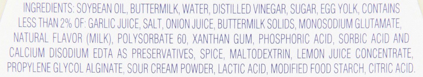 Ken's Foods Buttermilk Ranch Dressing, 473 ml
