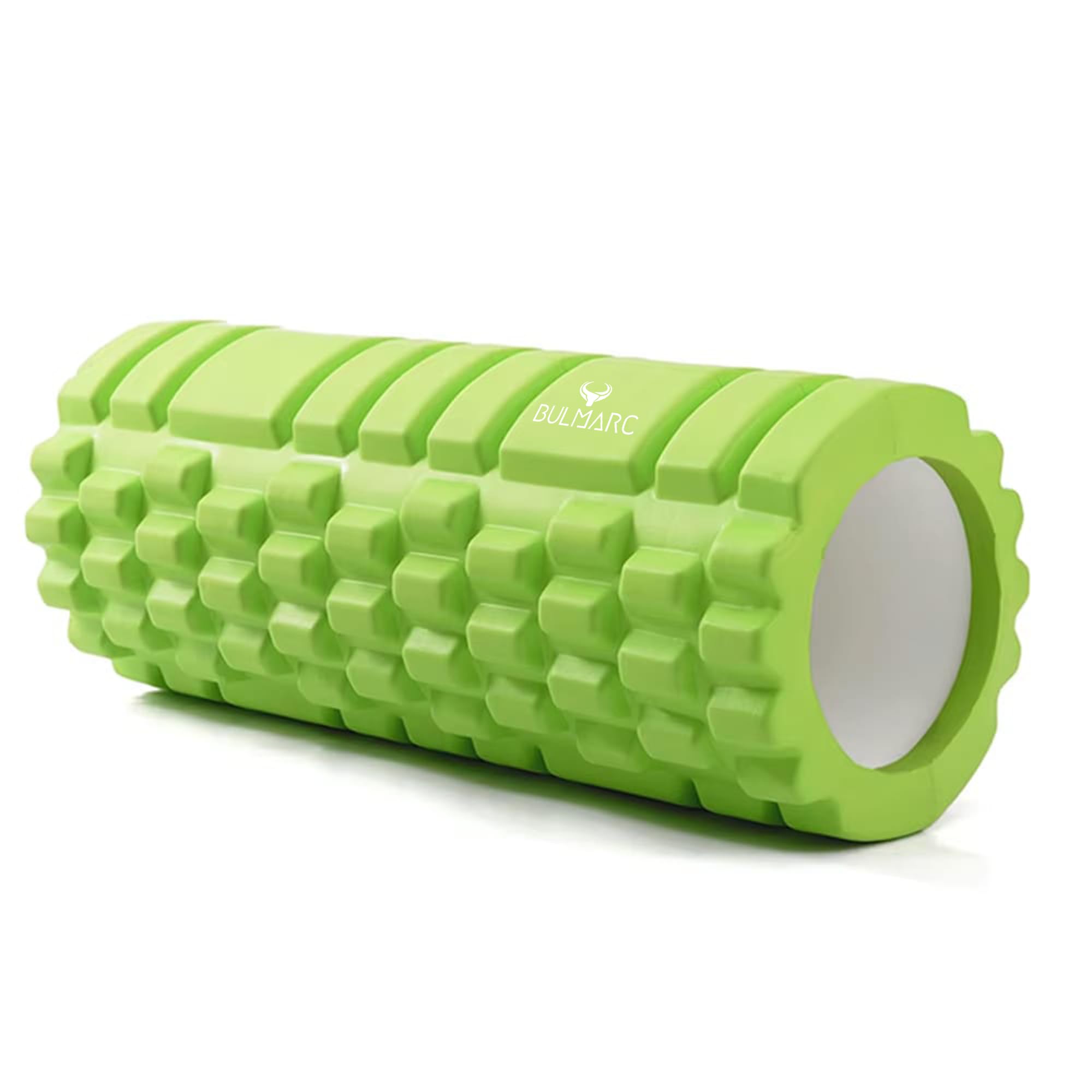 BULMARC High-Density Foam Roller for Deep Tissue Massage, Muscle Recovery, Yoga & Fitness (Green)-image-29
