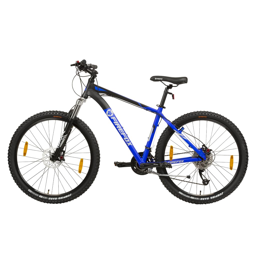 FIREFOX Charger 27.5D 27 Speed Bicycle for Mens | Front Suspension | Alloy Frame | 98% Assembled Cycle | Color - Black/Blue - Review, Price and Buying Guide