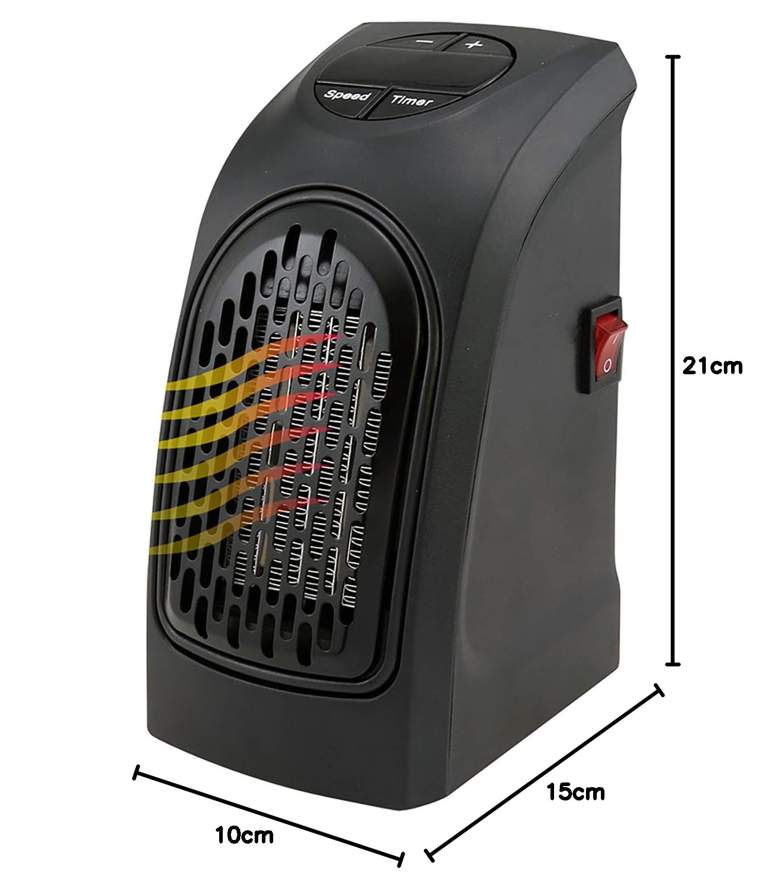 Eco Heater KLW007A ogrzewanie mini ogrzewacz elektryczny grzejnik obrotowy Eco Heater KLW007A montowane na ścianie ekologiczne ogrzewanie