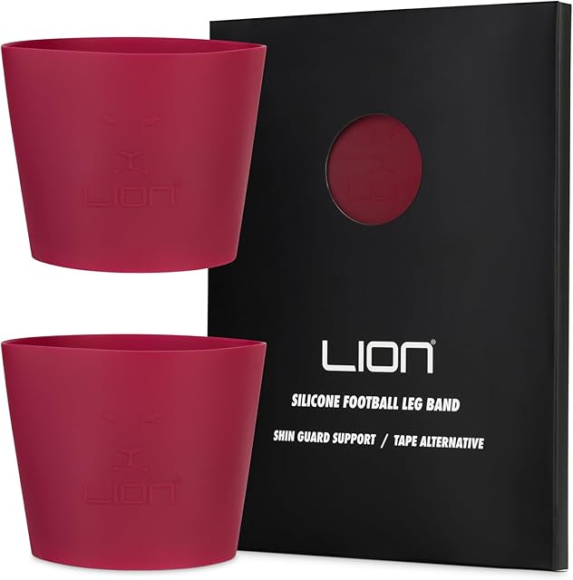 Silicone Football Leg Bands For Adults & Kids - Tape Alternative To Hold Shin Pads In Place - Variety Of Colours To Match Your Kit