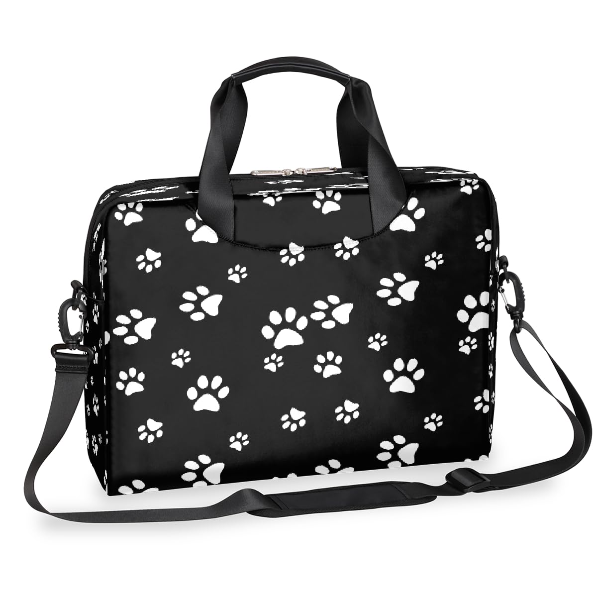 Funda impermeable de laptop 16 con correa acolchada anticaídas y asa superior 8