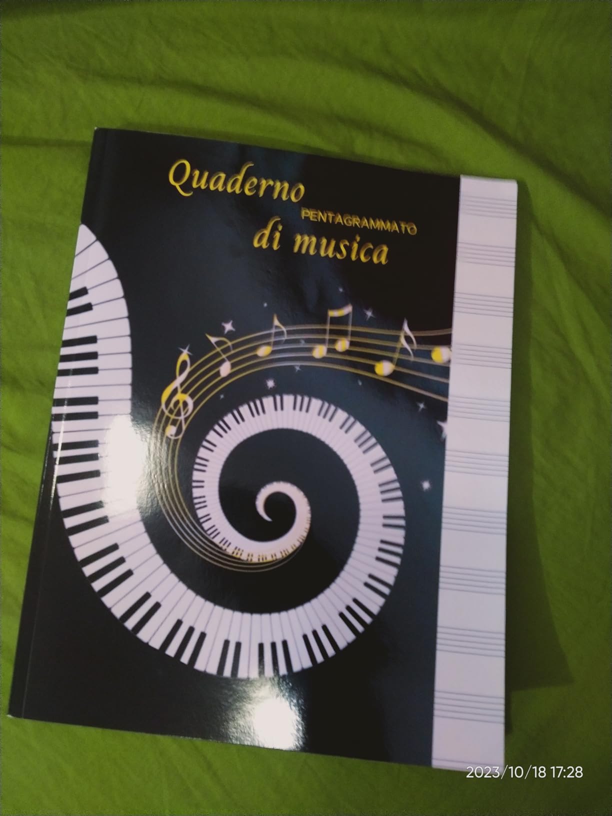 Quaderno Pentagrammato A4 - 12 Righi Per Pagina, 103 Pagine Con Indice - Foto 8