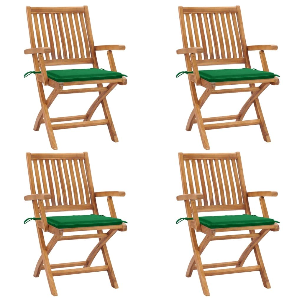 Chaise en teck massif pliante haut de gamme pour intérieur et jardin
