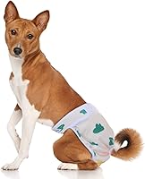 Vista 7 de Teamoy – Pañales lavables para perros hembras, reutilizables, súper absorbentes y cómodos