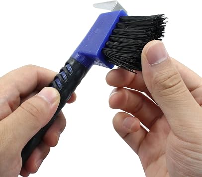 2 Pcs Horse Hoof Pick Brush, Blue & Orange