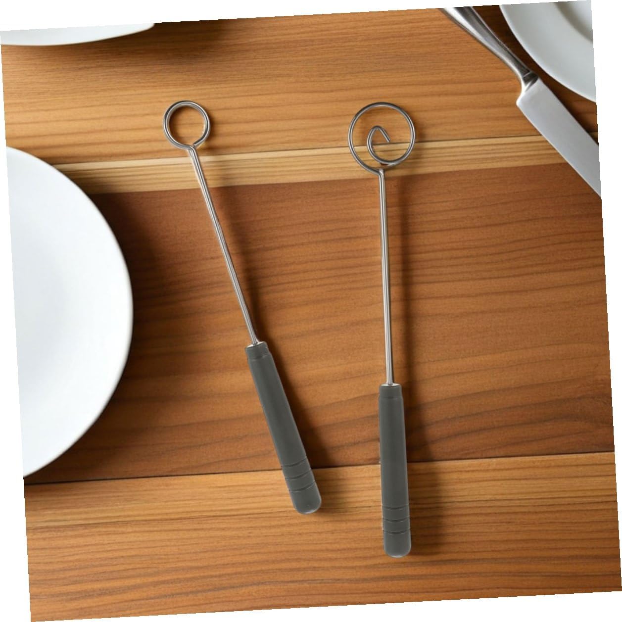 Ciieeo Stainless Steel Fondue Forks Set 12pcs (4 Sets) Metal Cheese and Chocolate Dipping Tools for Fondue Parties and DIY Dessert Decorating at Home