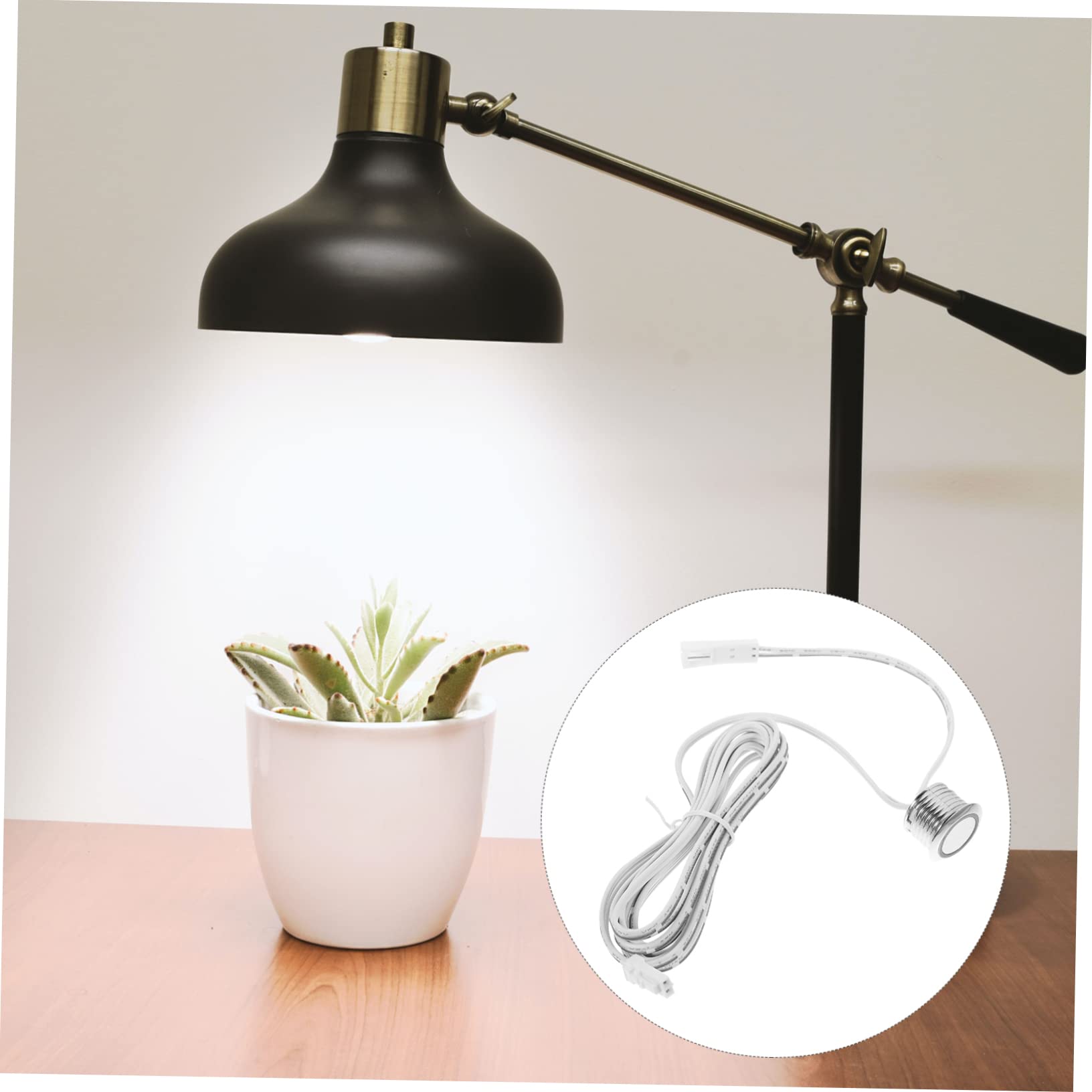 HOMSFOU 5piezas Controlador De Tira Led Táctil Interruptor Regulable Para Iluminación De Armarios Instalación y Aplicación Cocinas Entradas