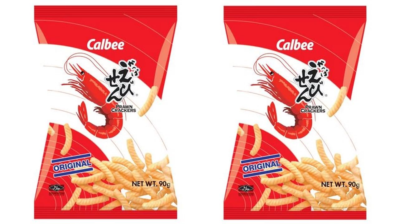 Original Prawn Crackers, 2 x 90g,Loved in Japan for over 50 years, these crispy crackers recreate the delicious flavour of prawn tempura.