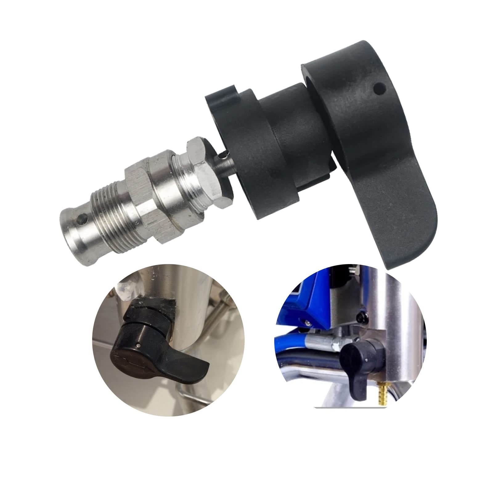 Edelstahl Einlassventil Dichtungsset - Für Airless-Sprühgeräte 390 395 495 595