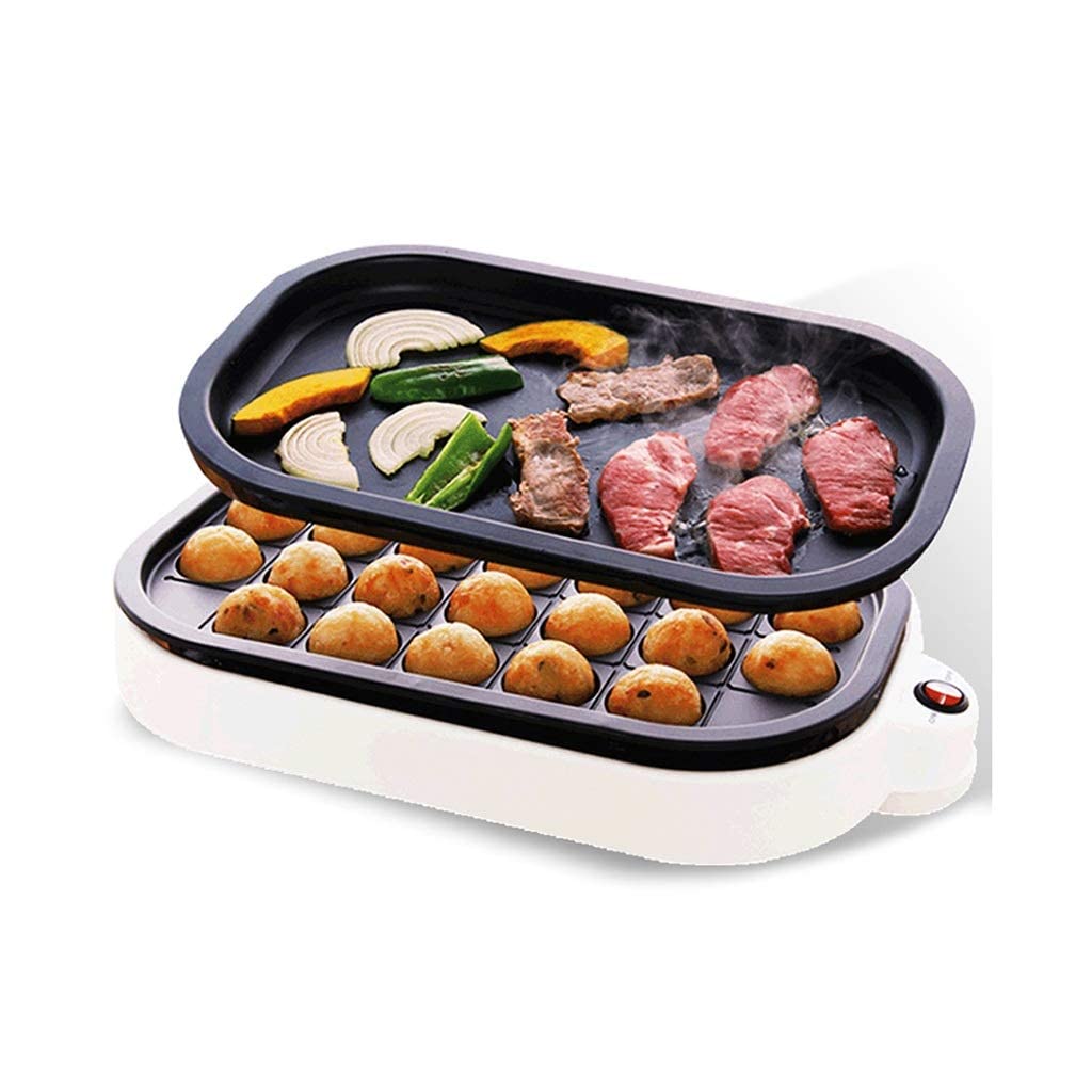 FAXIOAWA Palline di Padella di Polpo Takoyaki elettriche per la Salute e la casa ， Maker per Cake Pops con Rivestimento Antiaderente ， Facile da Pulire